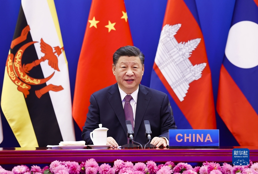 習近平出席并主持中(zhōng)國(guó)—東盟建立對話關系30周年紀念峰會